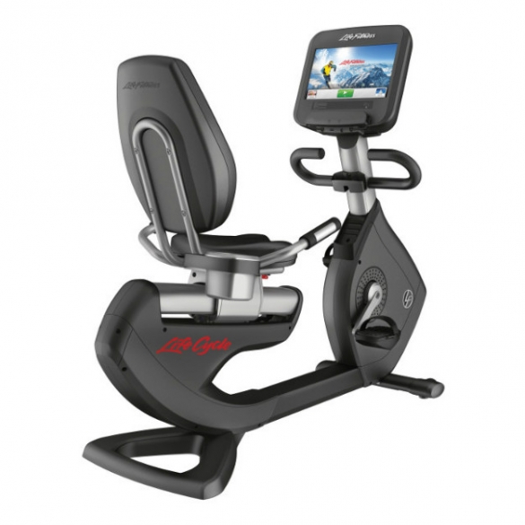 LifeFitness ligfiets Recumbent Bike Platinum Club Series Discover SE WIFI PCSRE Gebruikt PCSREGEBRUIKT-NLF